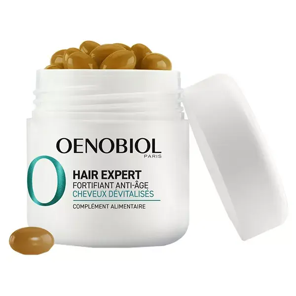 Oenobiol Cheveux Hair Expert Fortifiant Anti-Âge 30 capsules