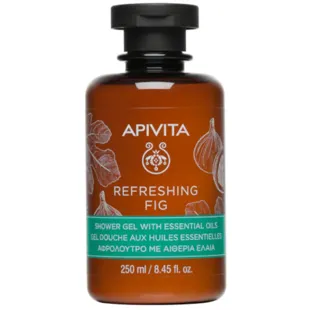 Apivita Body bath and refreshing shower of fig 300ml Refresh Gel