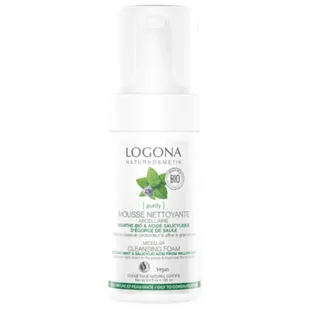 Logona Purifying Cleansing Foam Mint BIO 100 ml