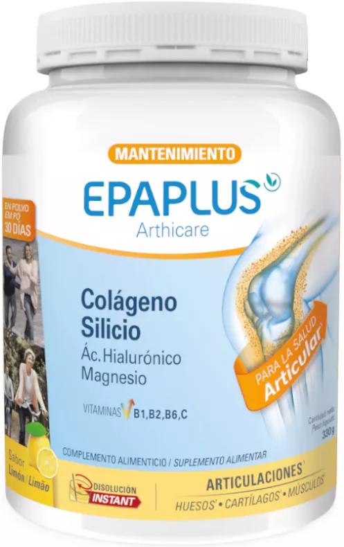 Epa-plus Epaplus Arthicare Colagénio Silicio + AcHialurónico+ Magnésio Sabor Limão 334 g