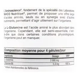 NHCO Acide Aminé L-Glutamine 84 gélules