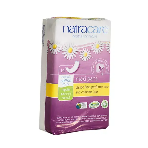 Natracare Maxi Normal Pads 14 units