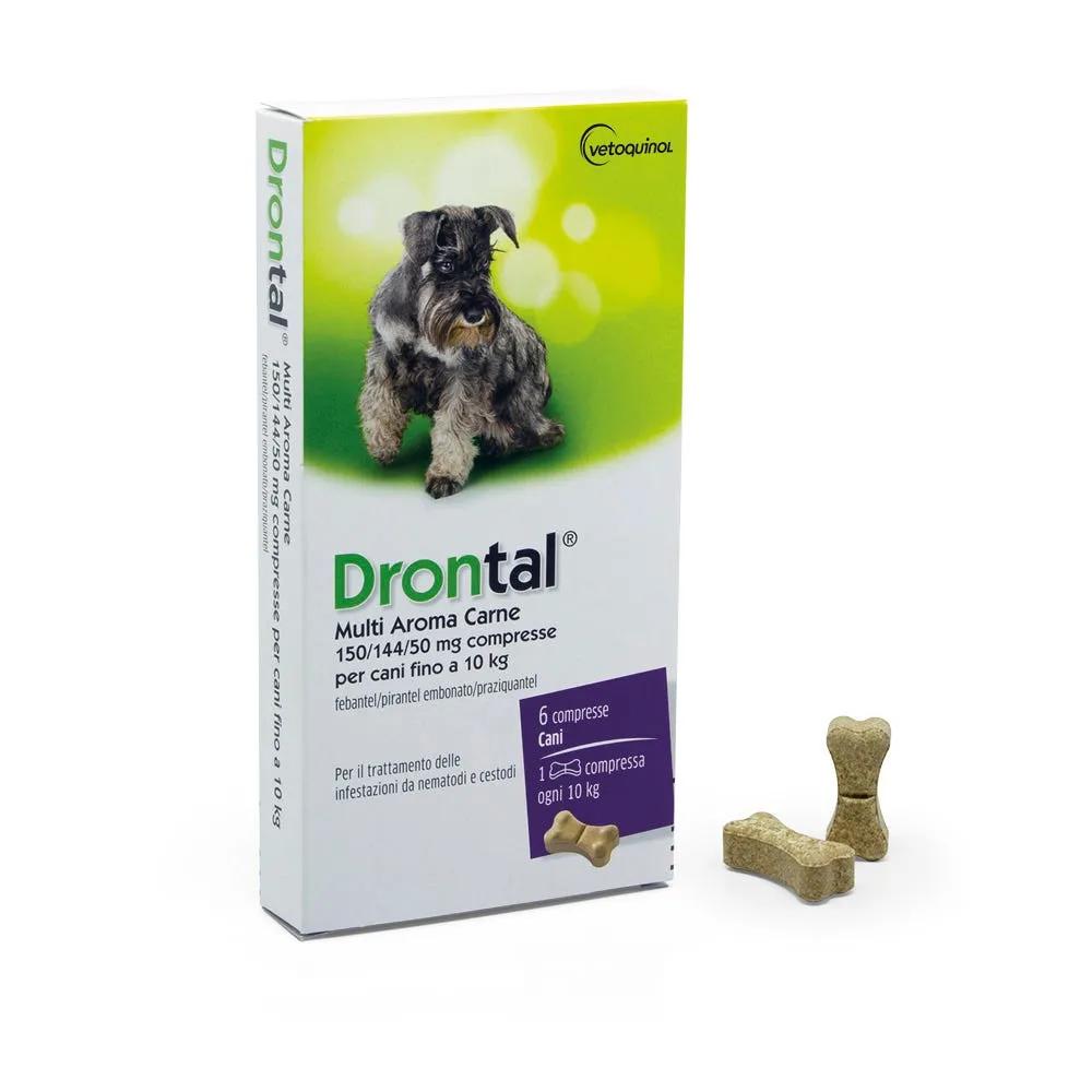 Drontal Multi Aroma Carne Per Cani 6 Compresse