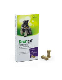 Drontal Multi Aroma Carne Per Cani 6 Compresse