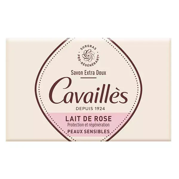 Rog Cavaills SOAP amount Extra soft Rose 150g milk