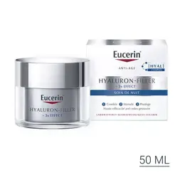 Eucerin Hyaluron-Filler +3x Effect Soin de Nuit Anti-Âge 50ml