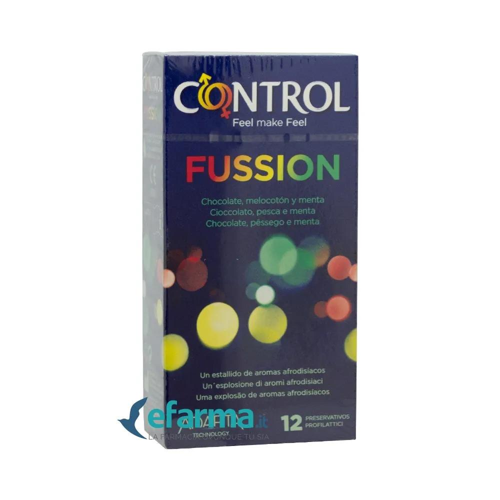 Control Fussion Preservativi Con Aroma Afrodisiaco 12 Pezzi