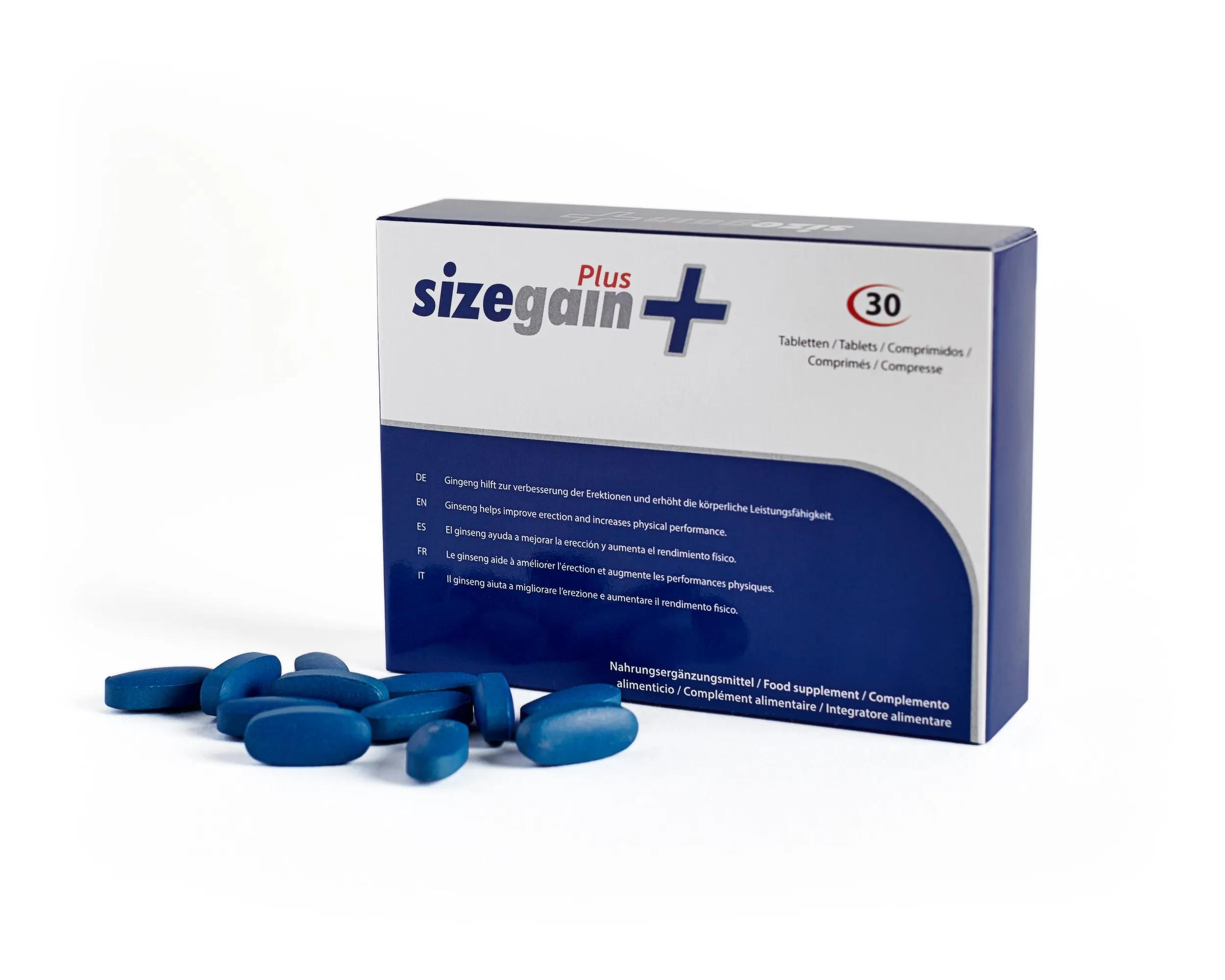 Sizegain Plus Integratore Naturale Contro Disfunzione Erettile 30 Compresse