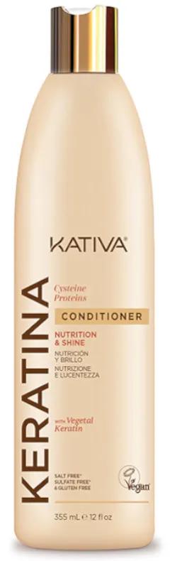 Kativa Cystein Proteins Après-shampoing à la kératine 355 ml