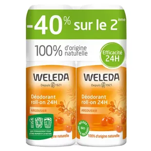 Weleda Deodorante Olivello Spinoso Roll-On 2 x 50ml