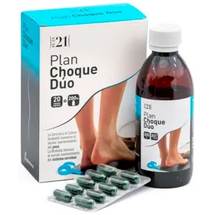 Plameca Plan Shock Duo 20 Vegetable Capsules + 200 ml