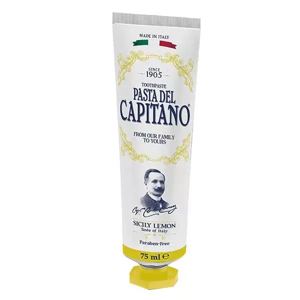 Pasta del Capitano 1905 Dentifrice au Citron de Sicile 75ml