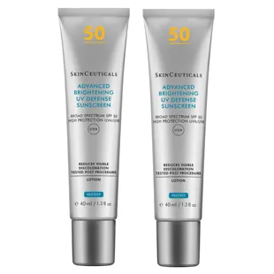 SkinCeuticals Advanced Brightening UV Defense SPF50 2x40 ml