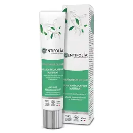 Centifolia Fraîcheur de Thé Fluide Régulateur Matifiant Bio 40ml