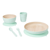 Saro Nordic Melamine Mint 5 Piece Dinnerware Set
