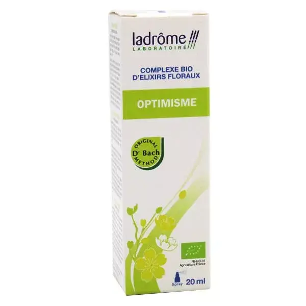 Ladrôme Elixirs Floraux Complexe Optimisme Spray Bio 20ml