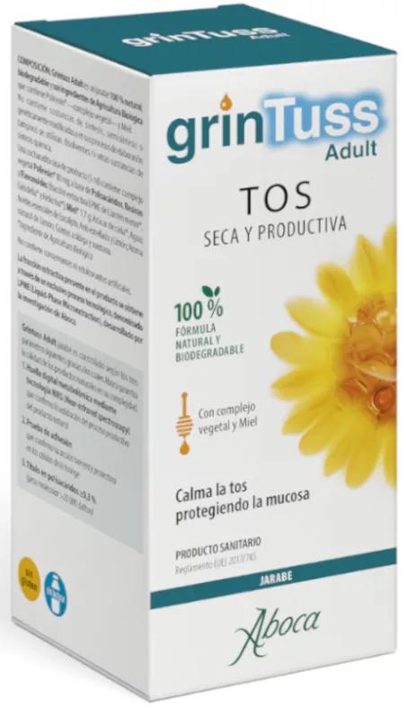 Aboca GrinTuss Hustensaft für Erwachsene 180 gr