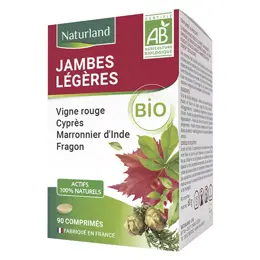 Naturland Complexe Jambes Légères Bio 90 comprimés