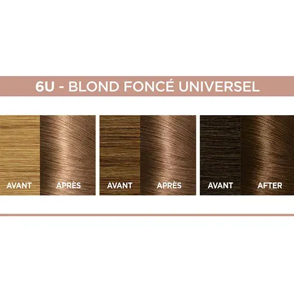 L'Oréal Paris Excellence Universal Nudes Cream Colour N°6 Dark Blonde