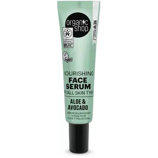 Organic Shop Aloe and Avocado Nourishing Facial Serum 30 ml