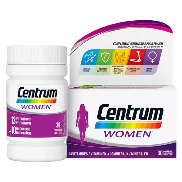 Tabletas de Centrum mujeres 30