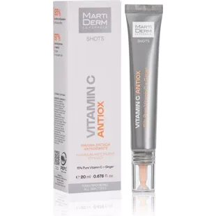 MartiDerm Shots Vitamin C Antiox 15% Pure Vitamin C 20ml