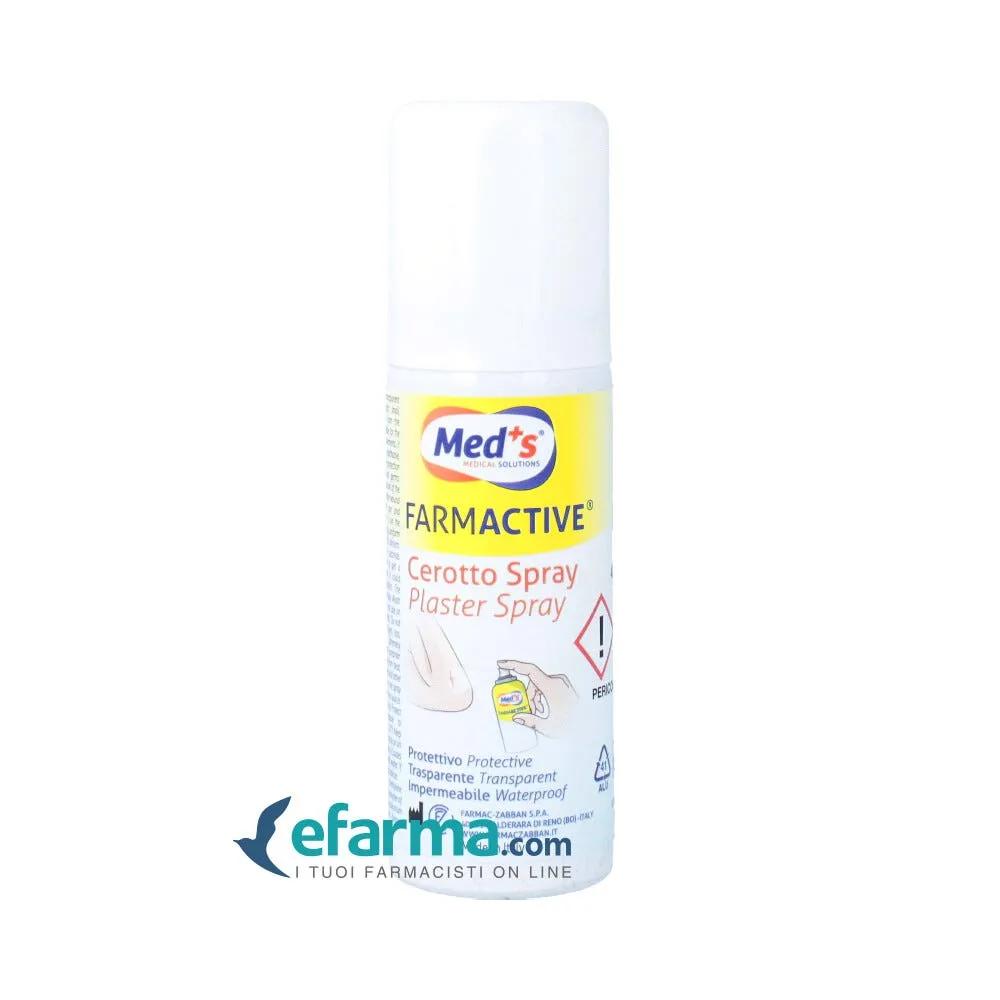 Med's Farmactive Cerotto Spray Protettivo Abrasioni Agenti Esterni 40 ml