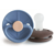 Frigg Little Viking Pacifier Block Silicone Ocean V./Cocoa +0m 2 units