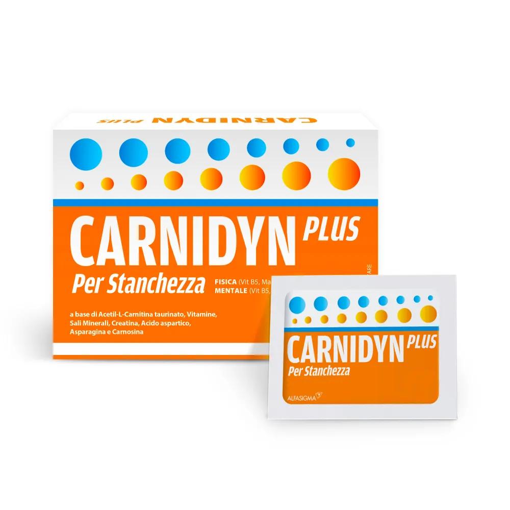 Carnidyn Plus Integratore Energetico Con Carnitina 20 Bustine