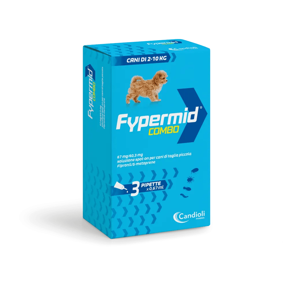 Fypermid Combo 67 mg/60,3 mg Soluzione Spot-on Per Cani di Taglia Piccola