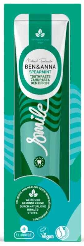 Ben&Anna Dentifrice Menthe Verte au Fluor 75 ml