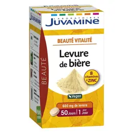 Juvamine Beauté Vitalité Levure de Bière 50 comprimés