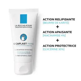 La Roche Posay Cicaplast Crème Mains Barrière Réparatrice 50ml