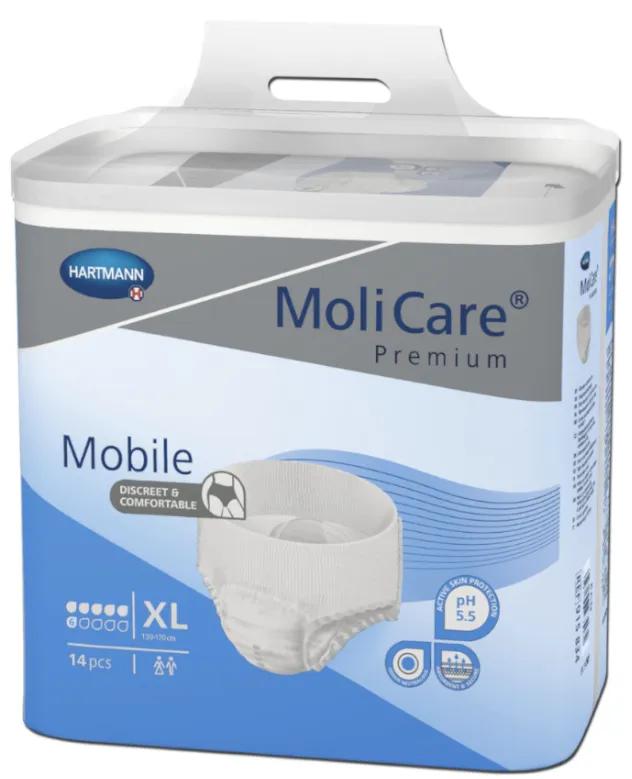 Molicare Mobile Premium 6 Tropfen XL 14 Einheiten