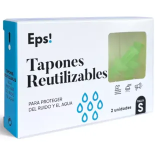 EPS! Tapón Reutilizable Talla S 2 uds