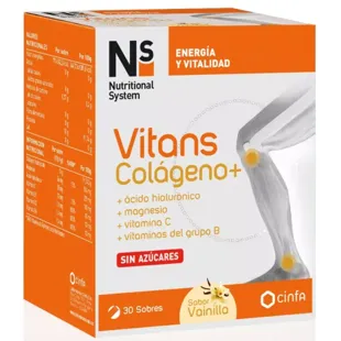 NS Vitans Colágeno+ Vainilla 30 Sobres