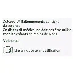 Dulcosoft Ballonnements 18 x 125mg