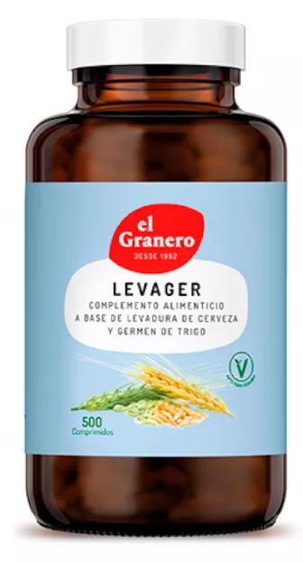 El Granero Integral Levager (Levedura de cerveja e Germe de trigo) 500 Comprimidos