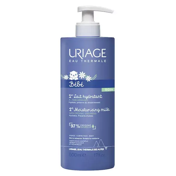 Uriage Baby's 1st Moisturising Face and Body Lotion 500ml