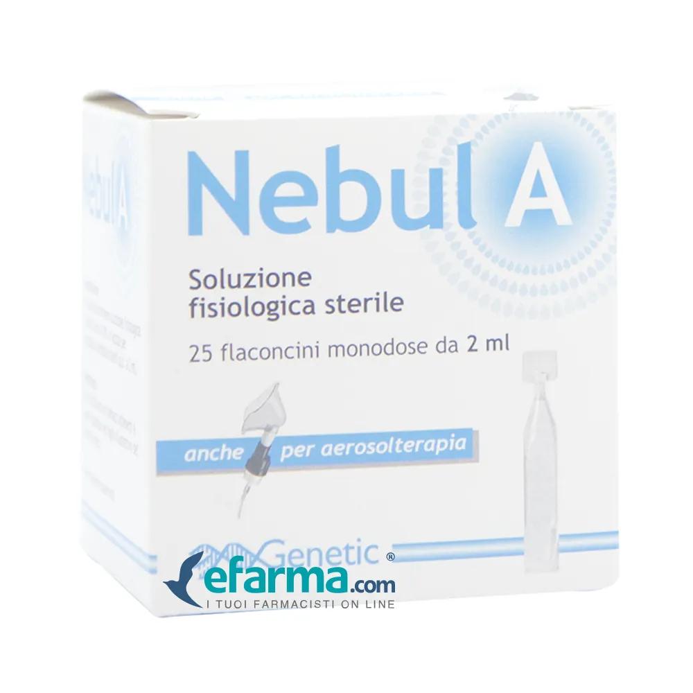 Nebul Soluzione Fisiologica 25 Flaconcini Monodose da 2 ml