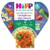 Hipp Bio Mon Dîner Bonne Nuit Assiette Conchiglie Petits Légumes +18m 260g