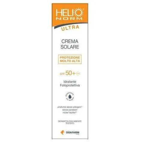 Helionorm Ultra Crema Solare SPF 50+ Protezione Corpo 100 ml