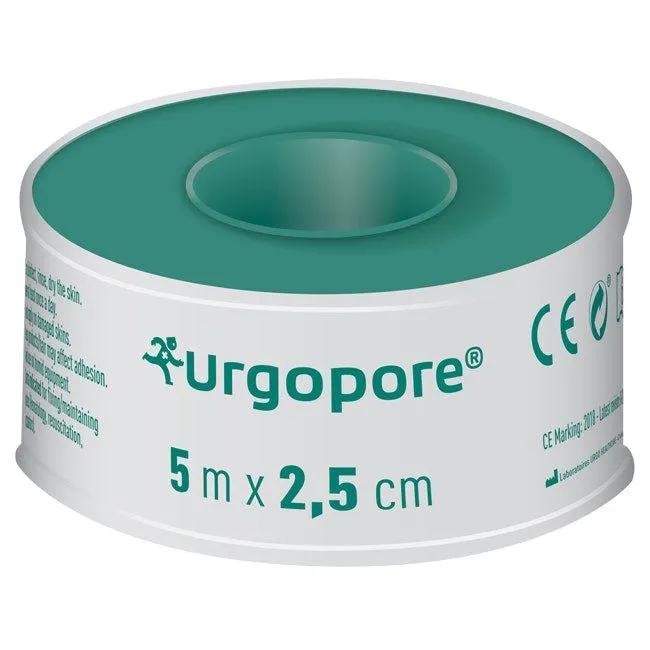 Urgo Urgopore Rocchetto Nastro Adesivo Per Pelli Sensibili 5m x 2,5 cm