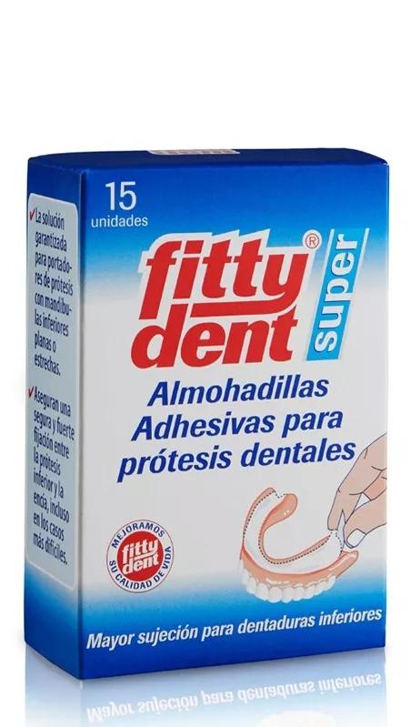 Dischetti super adesivi Fittydent 15 unità