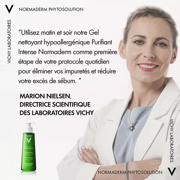 Vichy Normaderm Phytosolution Gel Detergente Purificante Intenso 200ml
