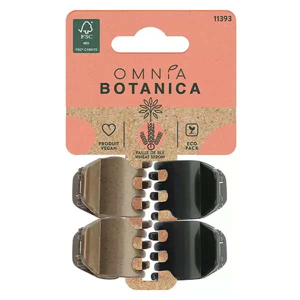 Omnia Botanica Coiffure Petite Pince 4 unités