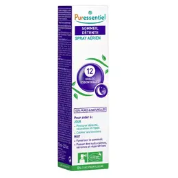 Puressentiel Sommeil & Détente Spray Aérien aux 12 Huiles Essentielles 75ml