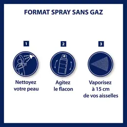 Etiaxil Déodorant Végétal 24h Spray Bio Lot de 2 x 100ml