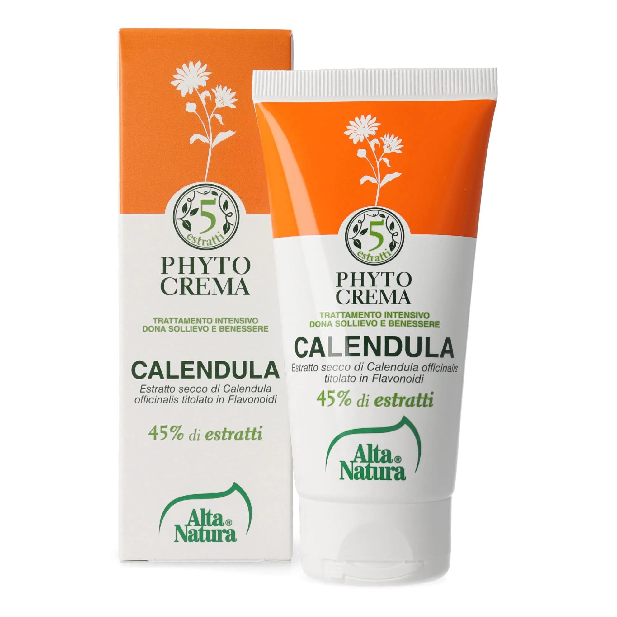 Alta Natura Phytocrema Calendula Crema per Pelle Arrossata 75 ml