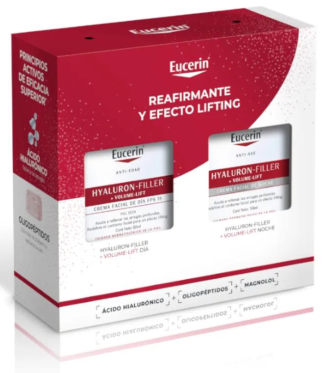 Hyaluron Filler Tagescreme Trockene Haut Eucerin 50ml+Contour 15ml